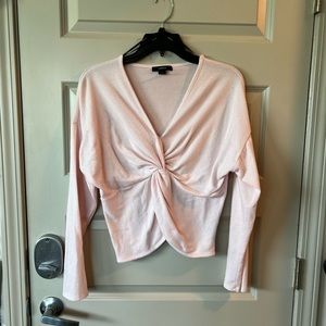 Long Sleeve Knot Shirt